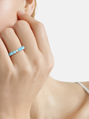 Anello di Glanzstücke München in blu: frontale