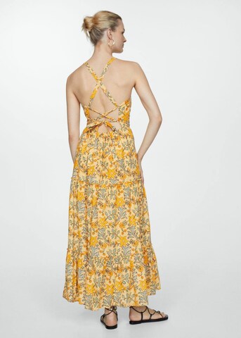 Robe d’été 'Yellow' MANGO en jaune
