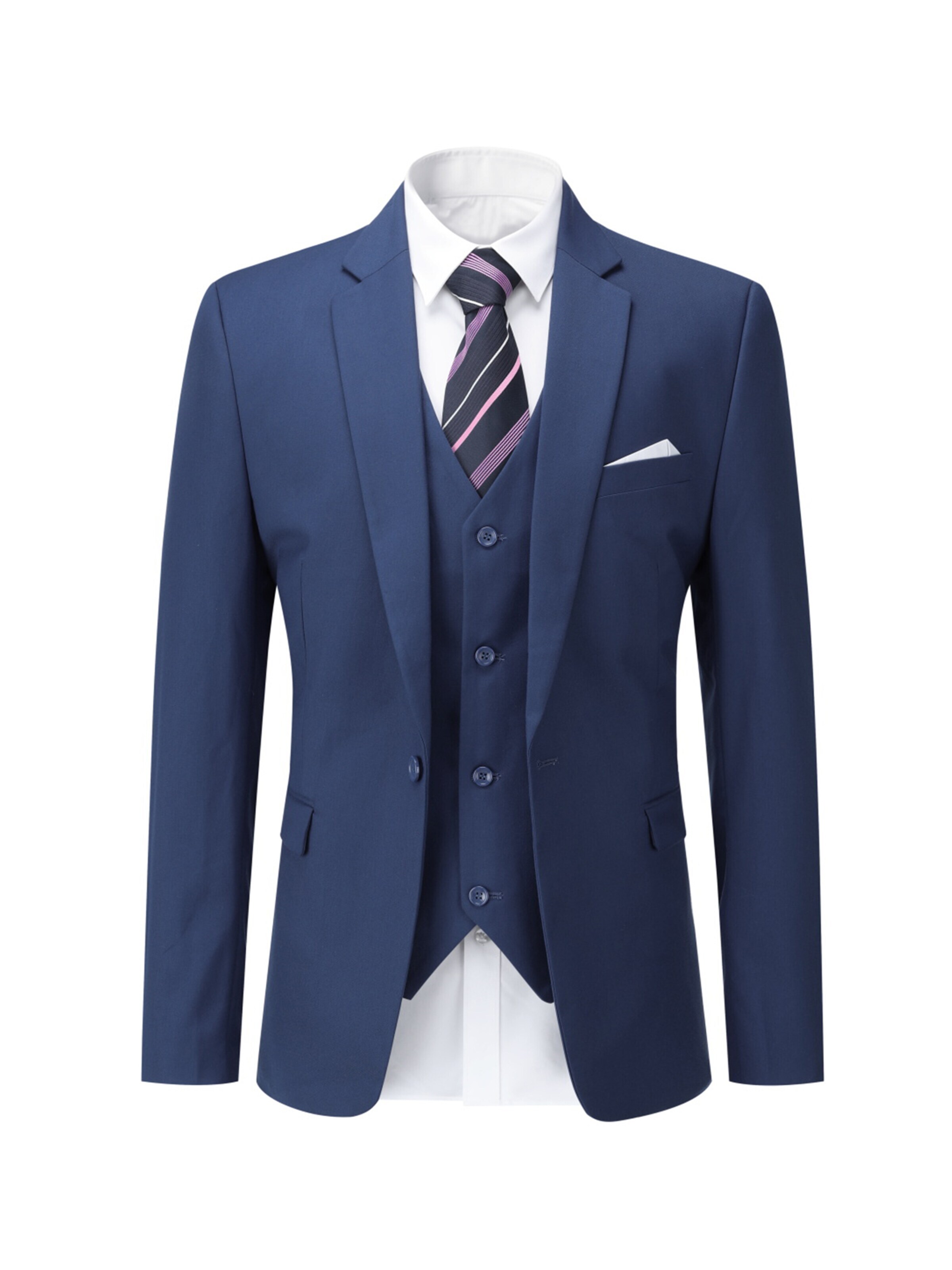 YOUTHUP Slim fit Suit in Blue