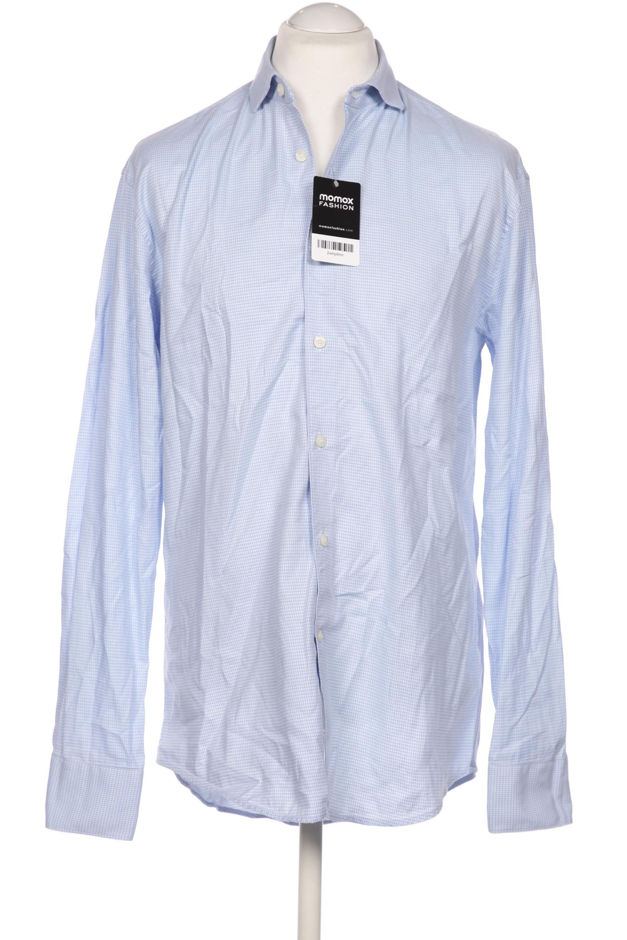 Tiger of Sweden Button Up Shirt in XL in Blue: front