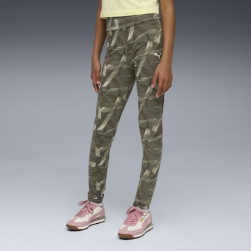 PUMA Slim fit Leggings 'Bowtique' in Green: front
