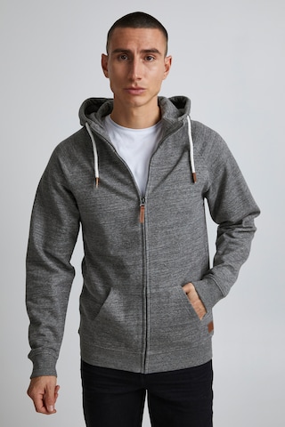 11 Project Zip-Up Hoodie in Grey: front