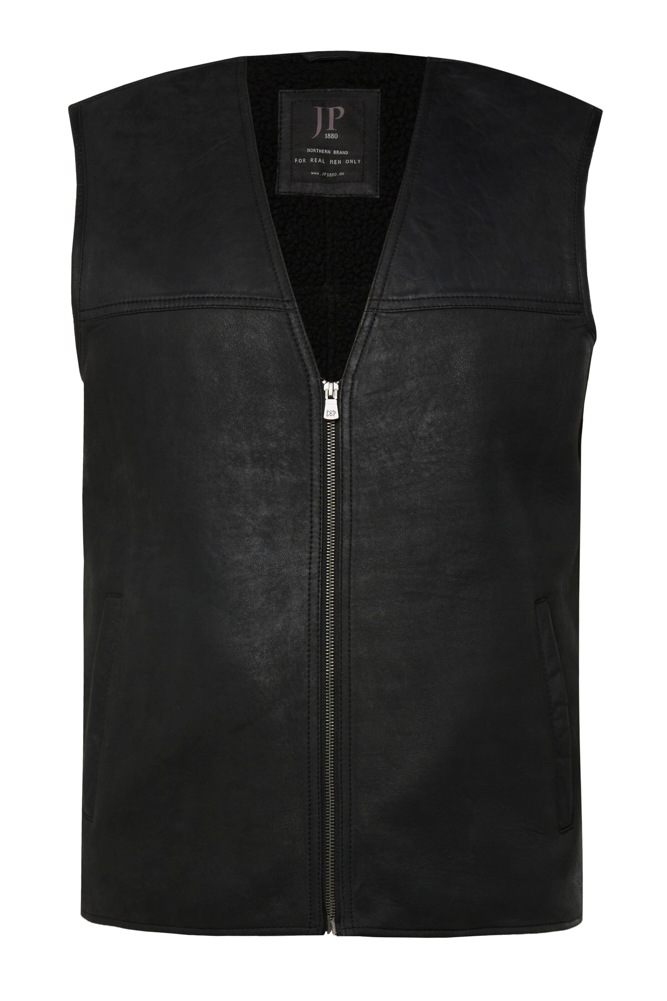 JP1880 Vest in Black: front