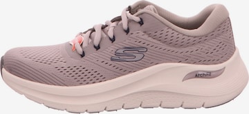 SKECHERS Platform trainers in Beige: front