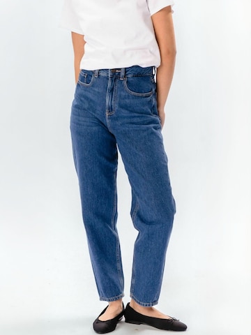 Regular Jean ' Mom ' TEESHOPPEN en bleu