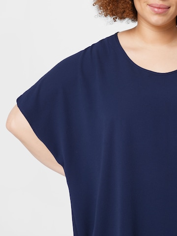 Zizzi Bluse 'Vanni' in Blau