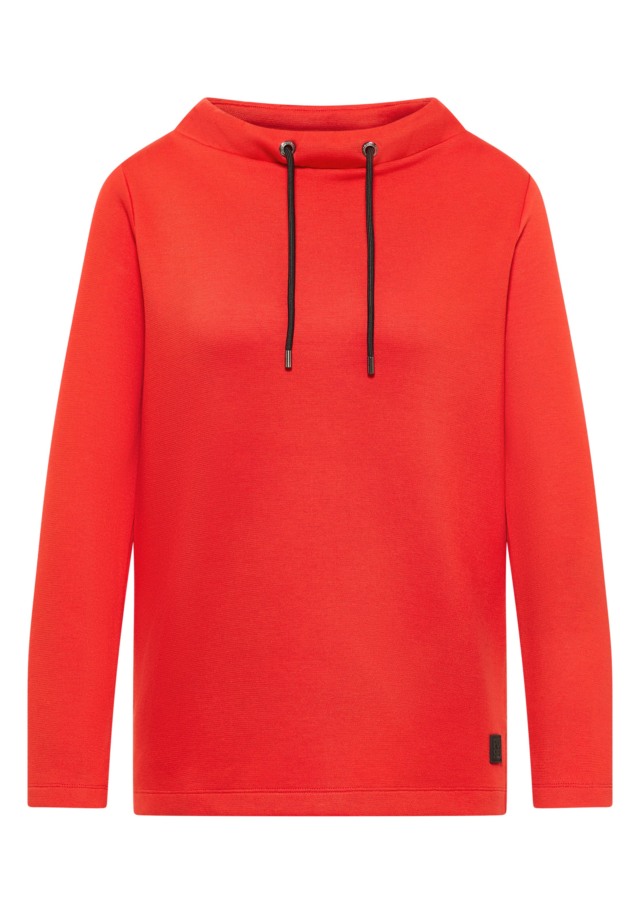 CECIL Sweatshirt 'Piquée' in Orange: Vorderseite