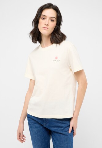 T-shirt 'Floris' MUSTANG en blanc