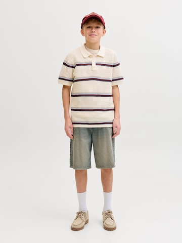 Jack & Jones Junior Voľný strih Džínsy 'JJAlex' - Modrá: predná strana