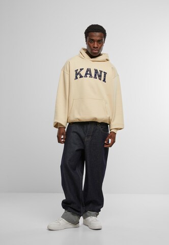 Felpa 'Serif' di Karl Kani in beige