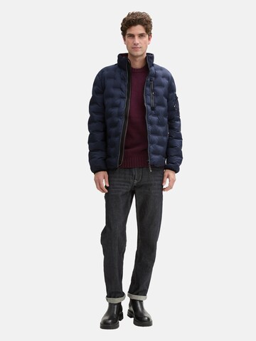 TOM TAILOR Tussenjas in Blauw
