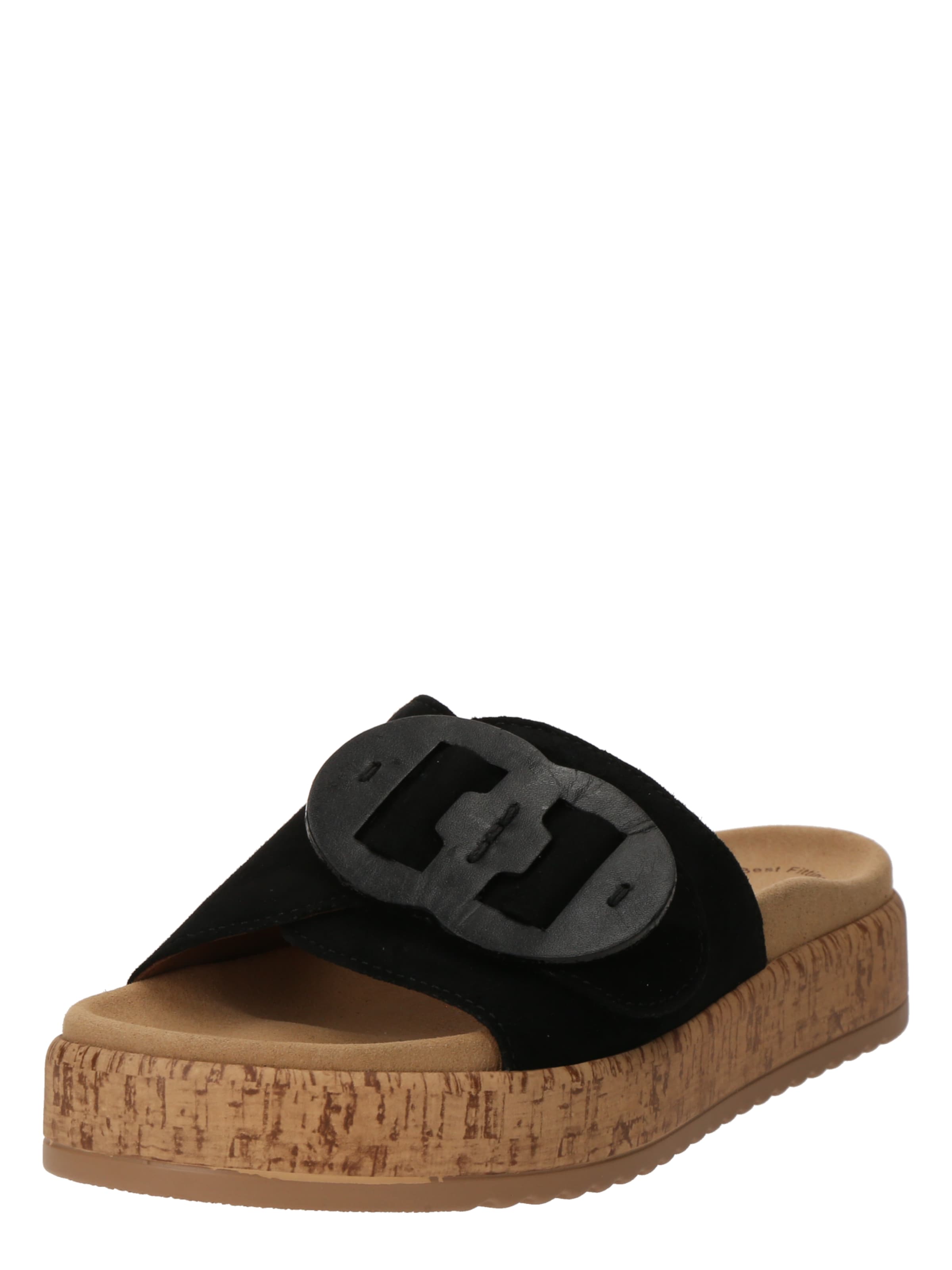 GABOR Pantofle – černá: přední strana