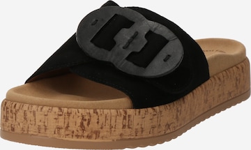 GABOR Muiltjes in Zwart: voorkant