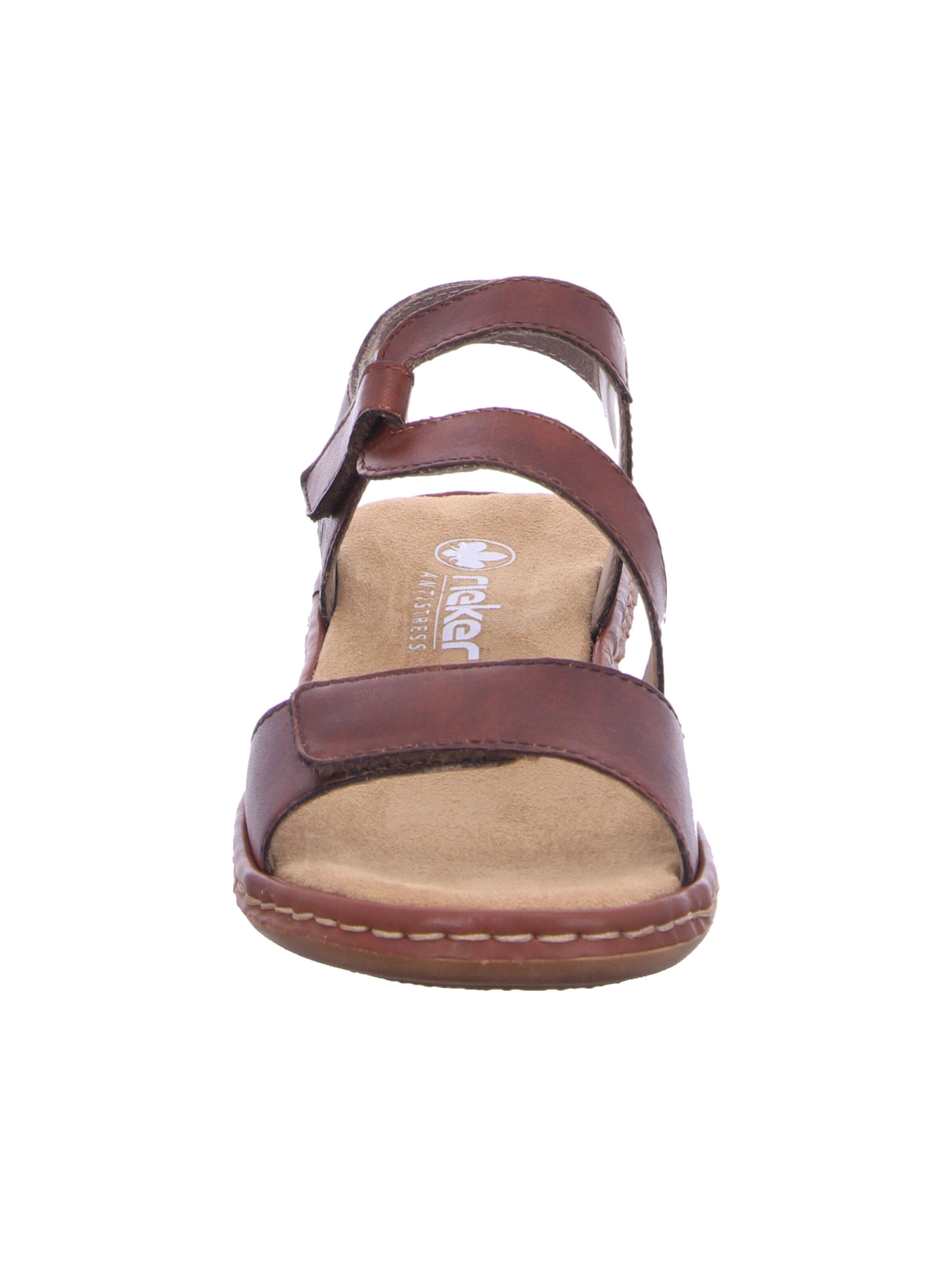 Sandales à lanières Rieker en marron