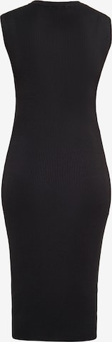 NAEMI Gebreide jurk in Zwart