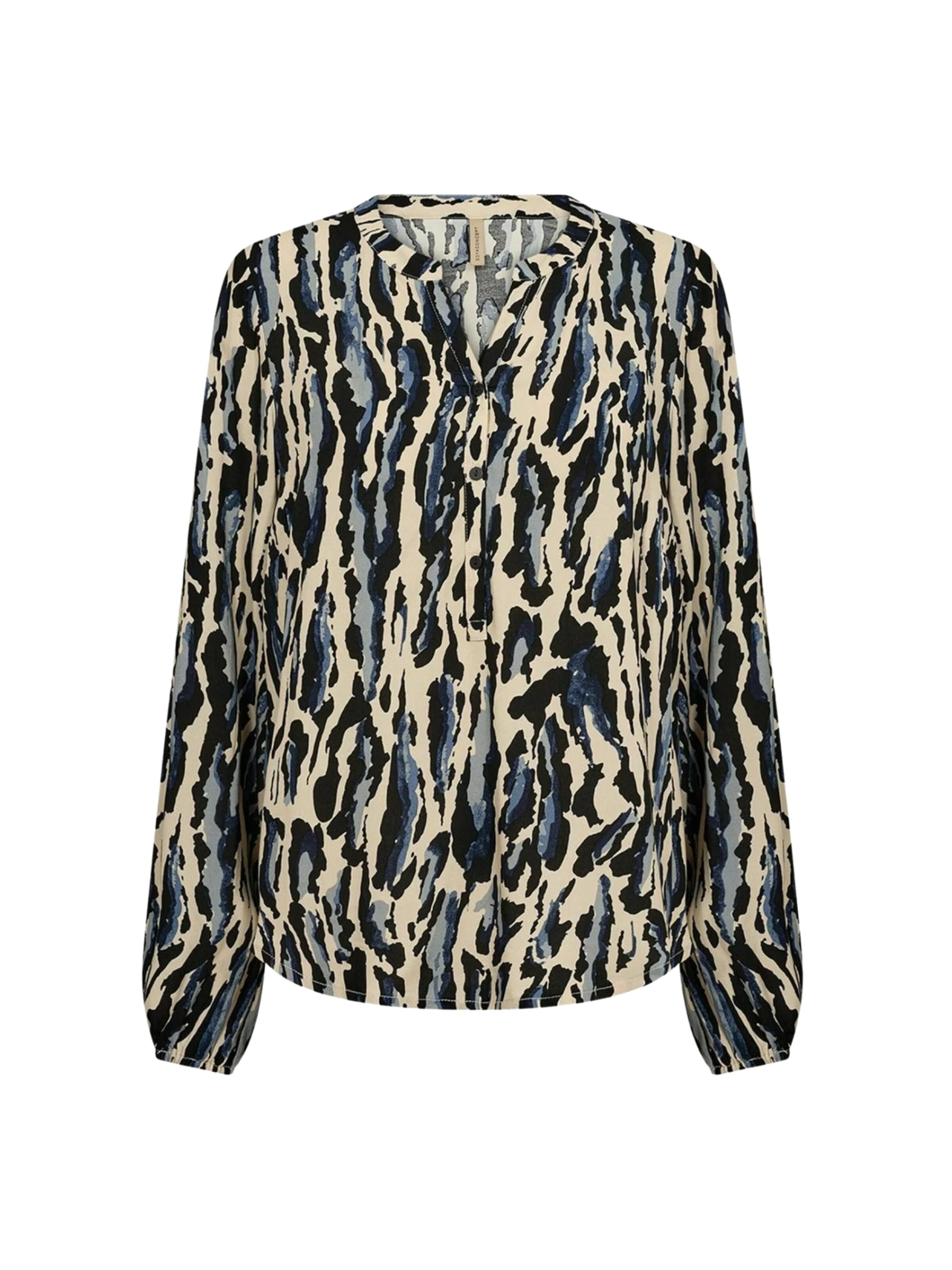 Soyaconcept Bluse 'Iona 1' in Beige: Vorderseite