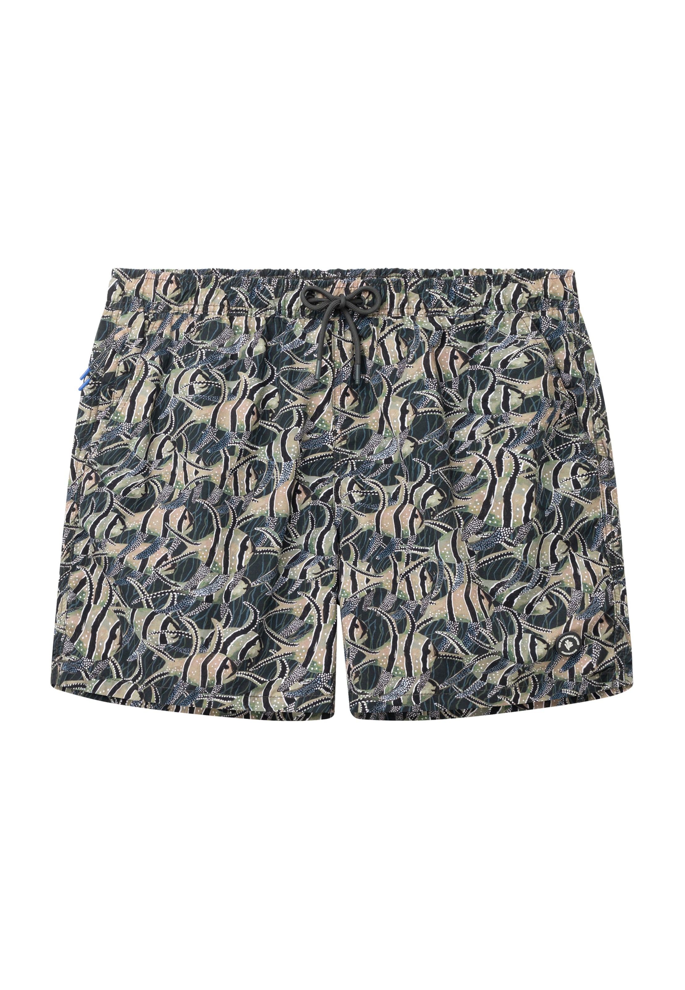 The Sunshine Brand Swimming shorts 'Nate' in Green: front