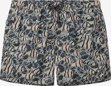 The Sunshine Brand Uimashortsit 'Nate' värissä vihreä: etupuoli