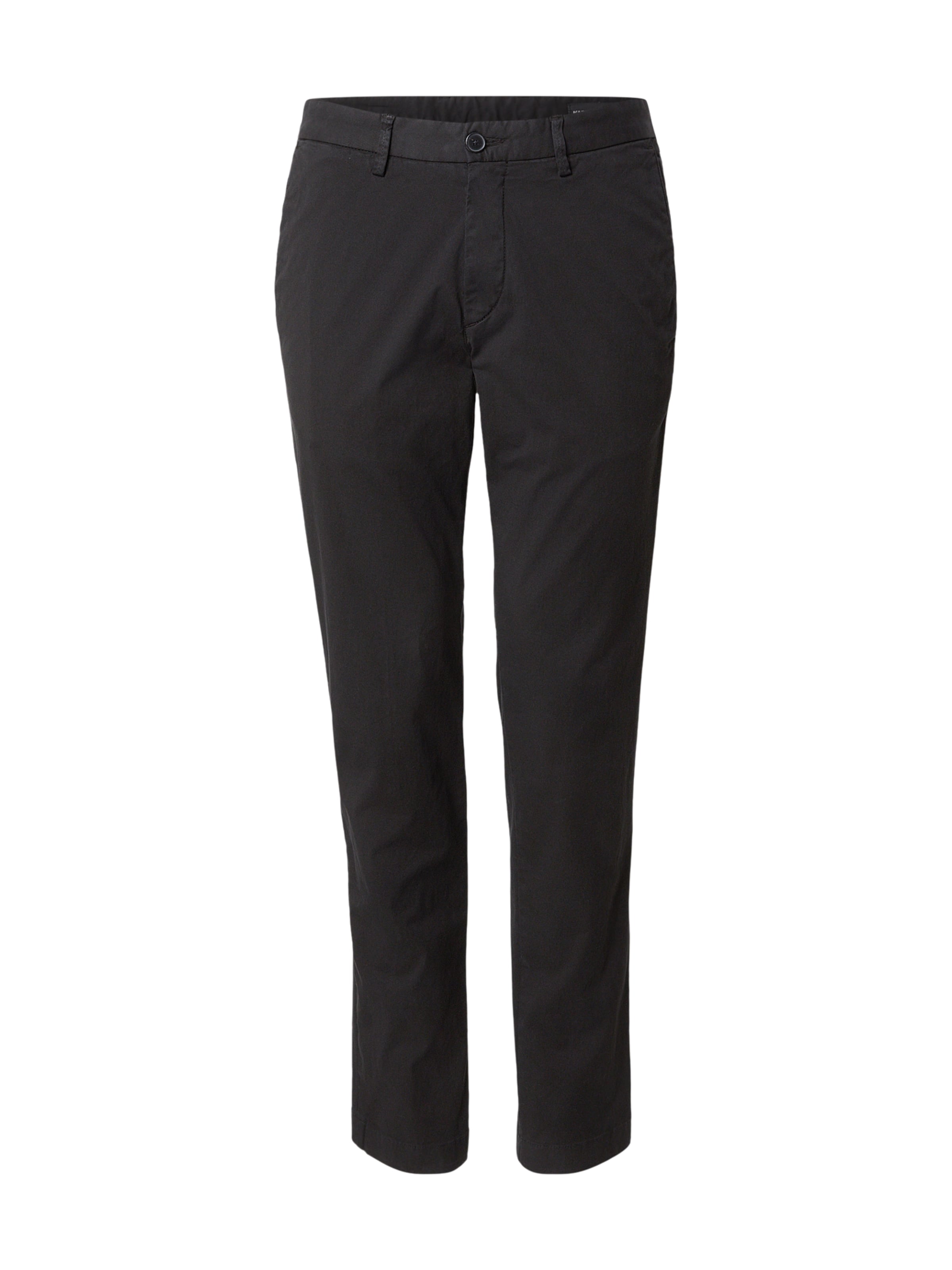 Karl Lagerfeld Regular Chino trousers 'CLIFF' in Black: front