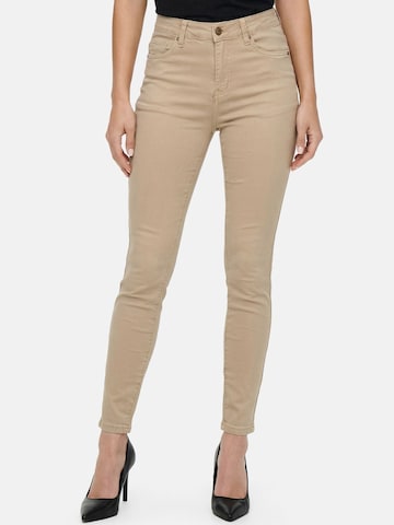 Skinny Jean 'F138' Tazzio en beige : devant