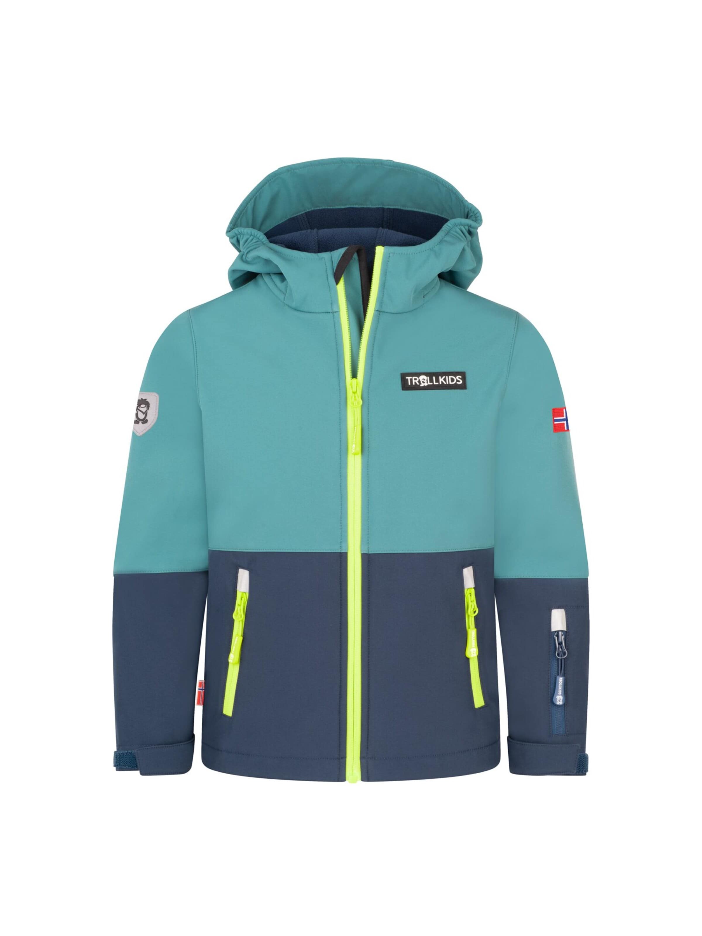 TROLLKIDS Outdoor jacket in Blue: front