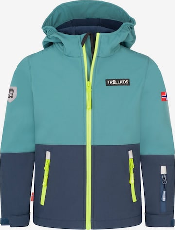 TROLLKIDS Outdoor jacket in Blue: front