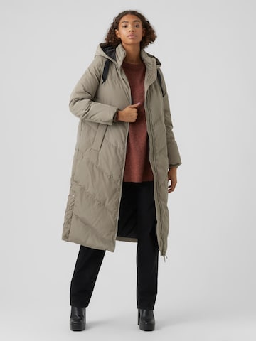 VERO MODA - Sobretudo de inverno em cinzento