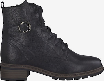 TAMARIS Lace-Up Ankle Boots in Black