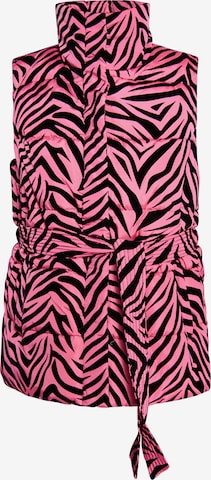 faina Vest in Pink: front