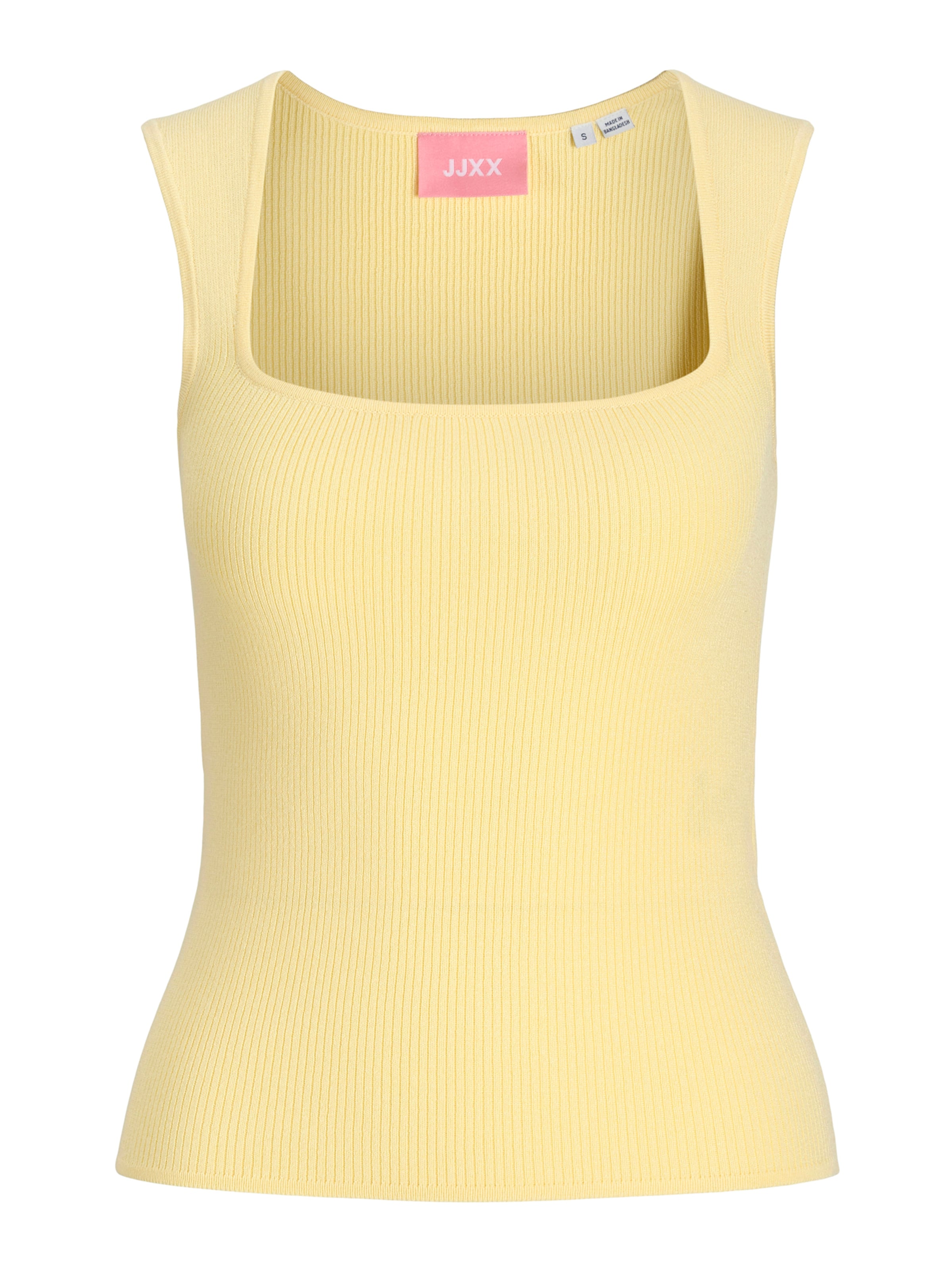 JJXX Sticktop 'JXPosie' i gul: forside