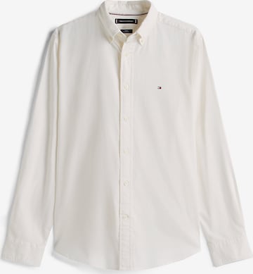 TOMMY HILFIGER Button Up Shirt in White: front