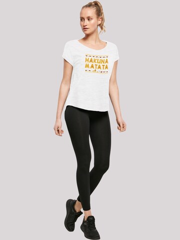 F4NT4STIC - Camiseta 'König der Löwen Hakuna Matata' en blanco