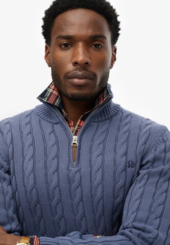 Superdry Trui in Blauw