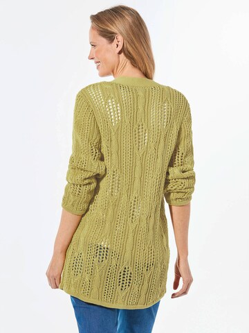 Cardigan Goldner en vert