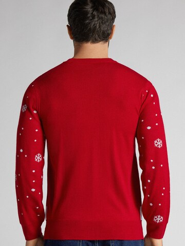 IUMAN Sweater in Red