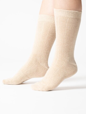 HomeOfSocks Socks 'HOS218' in Beige