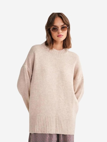 Pullover 'Pullover' di MixRay in beige: frontale