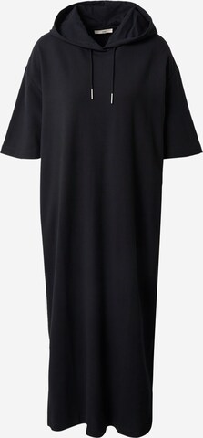 EDC BY ESPRIT Плетена рокля в черно: отпред