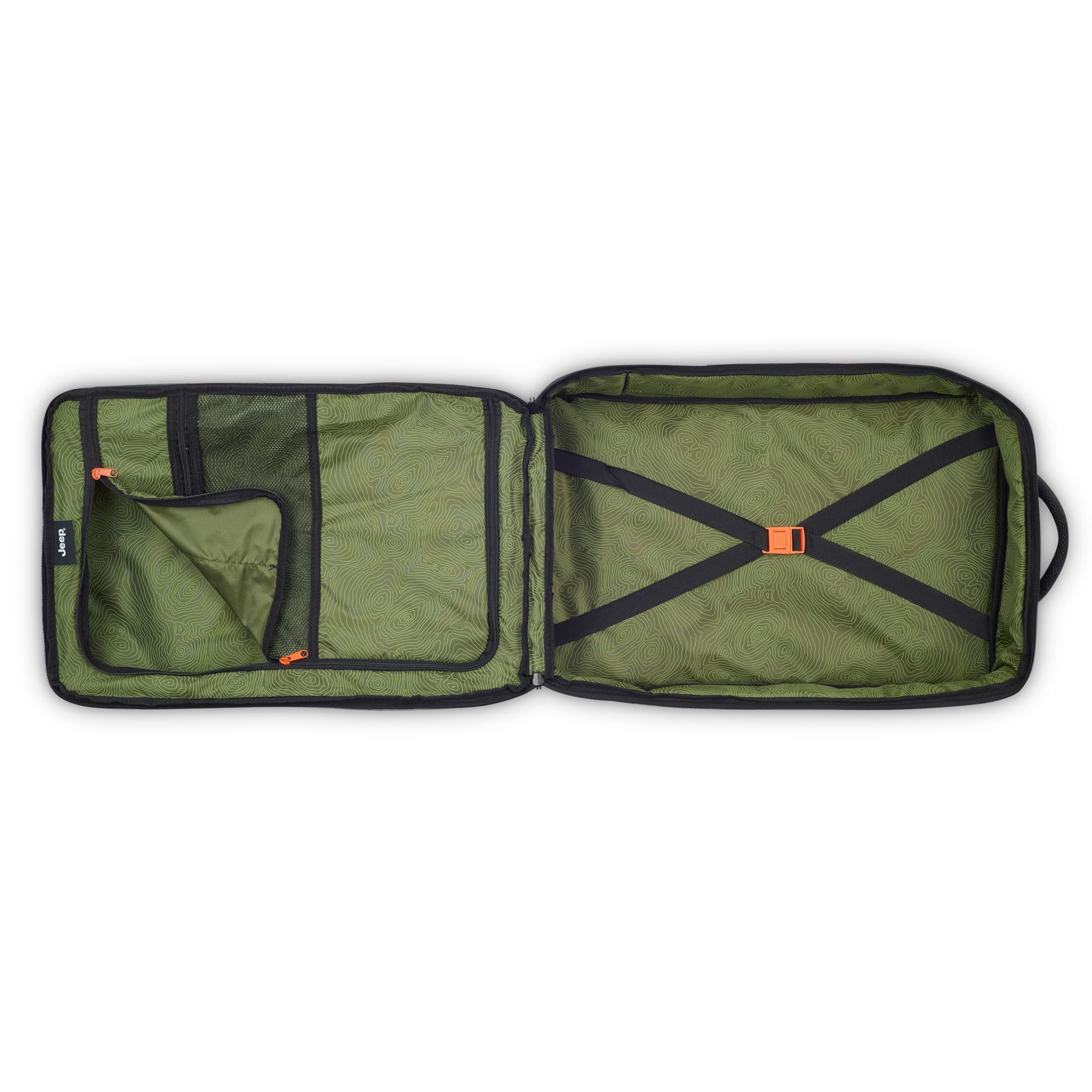 Jeep Backpack 'JS007C' in Green