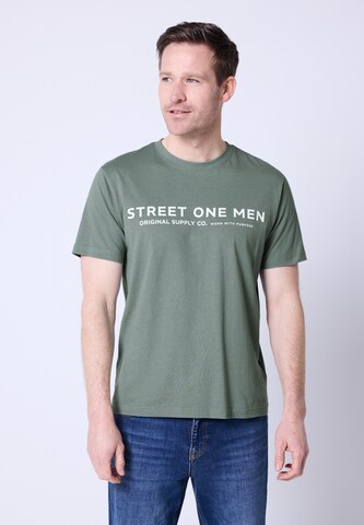 Street One MEN Shirt in Green: front