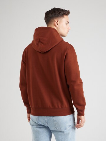 Felpa 'Ess Seasonal' di TOMMY HILFIGER in marrone
