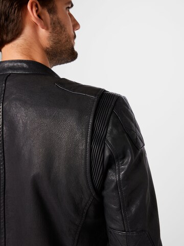 SuperdryPrijelazna jakna 'Moto Racer' - crna boja