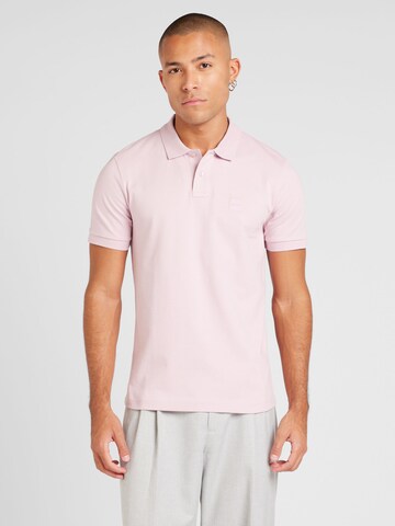 BOSS Poloshirt 'Passenger' in Lila: Vorderseite