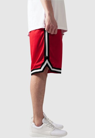 Urban Classics Loosefit Broek in Rood