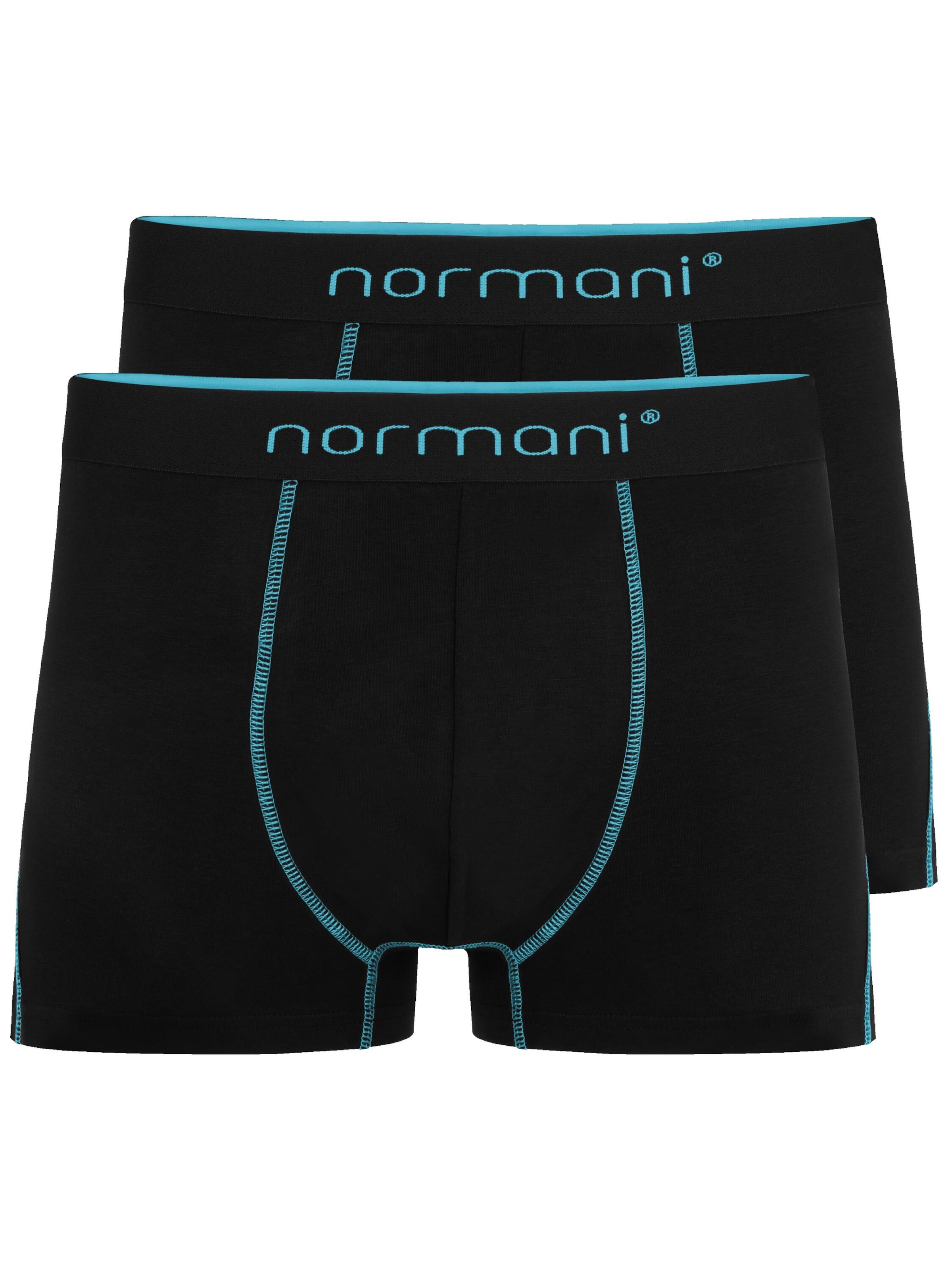 Boxer ' Stanley ' di normani in blu: frontale