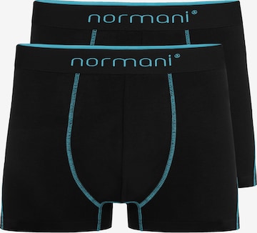 Boxer ' Stanley ' di normani in blu: frontale
