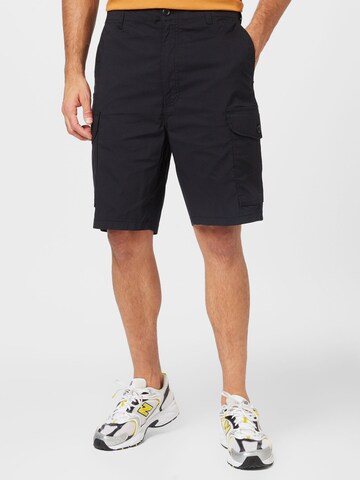 Dockers Regular Cargo Pants in Black: front