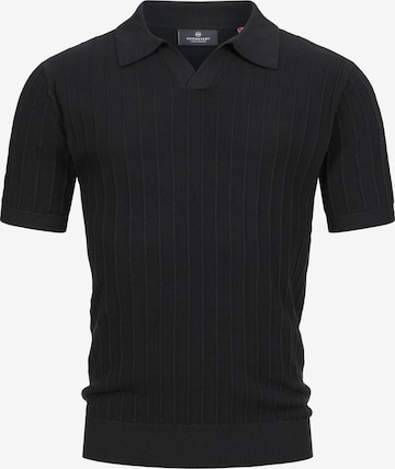 Kronstadt Shirt 'Alonzo' in Zwart: voorkant