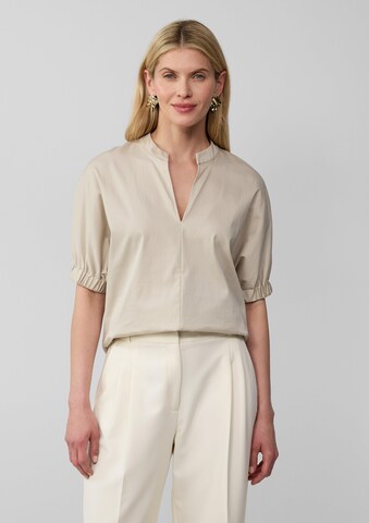 s.Oliver BLACK LABEL Bluse in Beige: Vorderseite