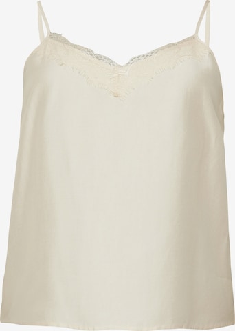 Guido Maria Kretschmer Curvy Top 'Sandy' in Beige: front